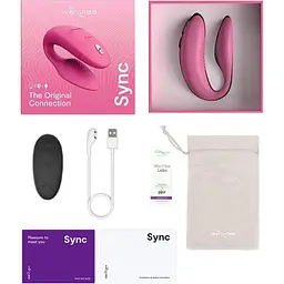Вібратор We-Vibe Sync 2 Rose (SO8761) [108441] - мініатюра 8