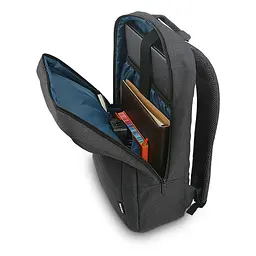 Рюкзак для ноутбука 15.6` Lenovo Casual B210, Black, поліестер, 330х490х40 мм (GX40Q17225) - мініатюра 5