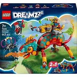 Конструктор LEGO DREAMZzz Огненный хамелеон Матео 443 детали (71492)