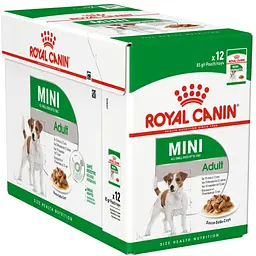 Вологий корм Royal Canin Mini Adult для дорослих собак дрібних порід 1.02 кг (12 шт. х 85 г) - мініатюра 2