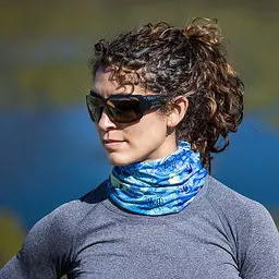 Бафф Buff Coolnet UV+ Realtree Wav3 Blue Yellow Синій-Жовтий - мініатюра 2