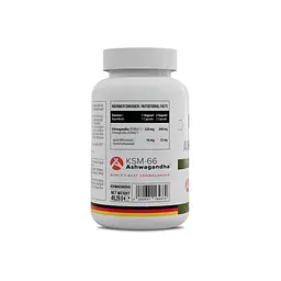 Ашваганда MST Nutrition Ashwagandha KSM-66, 60 капсул - мініатюра 2