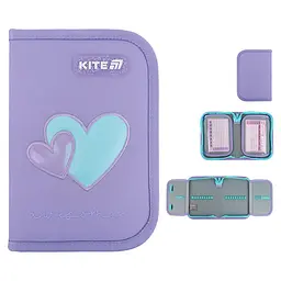 Пенал Kite Awesome фіолетовий (K25-622-5) - мініатюра 2