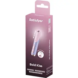 Вакуумний стимулятор Satisfyer Bold Kiss Violet - мініатюра 5