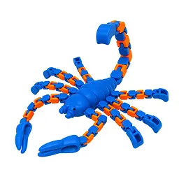 Дитяча іграшка-антистрес "Скорпіон" Bambi FC897(Blue) 17 см