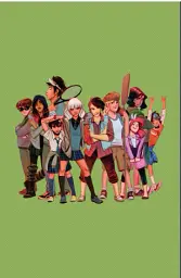 Lumberjanes / Gotham Academy #1B (2016) - Чайнна Клагстон Флорес - мініатюра 2