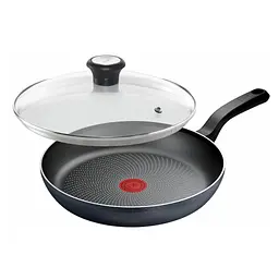 Сковорода Tefal So'' Light 28 см, алюміній, бакеліт, скло, чорний (H0560642_SET) - мініатюра 2