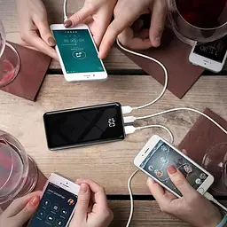 Портативний зарядний пристрій потужний 240000 мАг вихід і вхід USB C 22,5 Вт - мініатюра 8