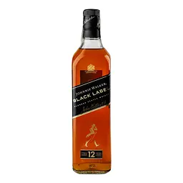 Віскі Johnnie Walker Black label Blended Scotch Whisky, 40%, 0,7 л + 2 склянки - мініатюра 4