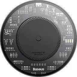 Бездротовий зарядний пристрій Baseus Simple 2 Wireless Charger 15 W with Cable Type-C To Type-C 24 W 12 V 2 A 1