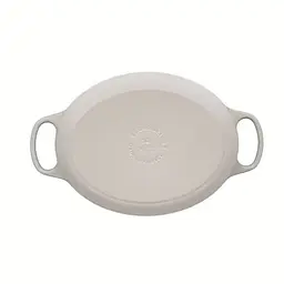 Каструля з кришкою Le Creuset Signature Cast Iron Oval Casserole 21178297164430 27 см 4.1 л безе - мініатюра 4