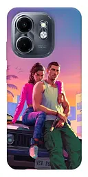 TPU чохол Demsky GTA VI Heroes для Infinix Smart 9 4G / Hot 50i