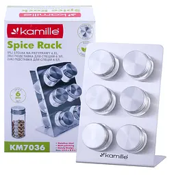 Набір для спецій Kamille KM-7036, 6 шт - мініатюра 5