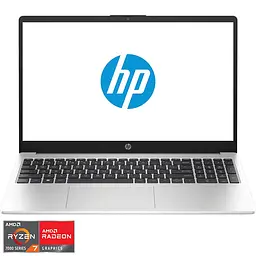 Ноутбук HP 255 G10 AMD Ryzen 7 7730U до 4, 5 ГГц, 15, 6 дюйма, Full HD, IPS, 16 ГБ DDR4, 512 ГБ SSD, графікою AMD Radeon, Windows 11 Pro, Turbo silver