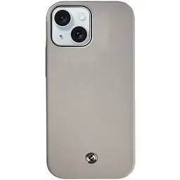 Чохол SGP PC+Leather with MagSafe для Apple iPhone 15 (6.1) Grey