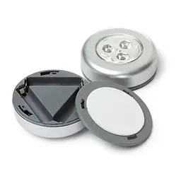 Переносний led-світильник Touch On — Push Light світлодіодний світильник на батарейках переносний 3 шт. - мініатюра 6