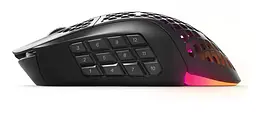 Миша SteelSeries Aerox 9 Wireless / Bluetooth / USB - 3 режимна чорна 18 кнопок RGB 18000dpi - мініатюра 3