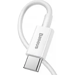 Кабель Baseus Superior Series USB-C to Lightning 20W 0.25m White (CATLYS-02) [111359] - мініатюра 2
