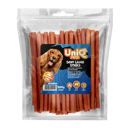 Ласощі для собак UniQ PETS М'які палички з ягняти 500 г