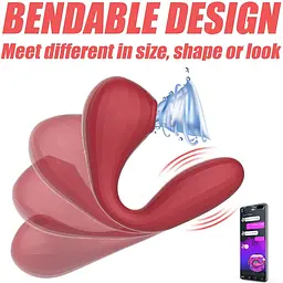Вакуумний стимулятор Magic Motion Bobi Red - мініатюра 3