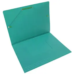 Папка на резинках H-Tone А4, зелена (FOLD-HT-JJ40941-G) - мініатюра 2