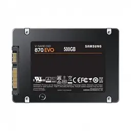 Накопичувач SSD 2.5" 500GB 870 EVO Samsung (MZ-77E500B/EU) - мініатюра 3