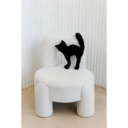 Подушка декоративна Прованс Black cats фігурна 40х38 см (46034) - мініатюра 3