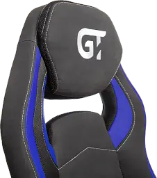 Геймерське крісло GT Racer чорне із синім (X-2589 Black/Blue) - мініатюра 8