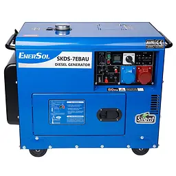 Генератор дизельний 6 кВт EnerSol SKD-7EBAU (41-00483)