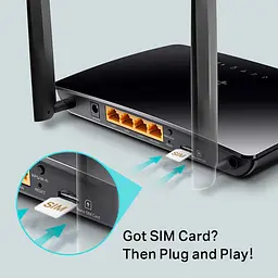 Маршрутизатор Archer MR202 AC750, 4G/LTE, 3xFE LAN, 1xFE LAN/WAN, MESH TP-Link teh0017348 - мініатюра 6