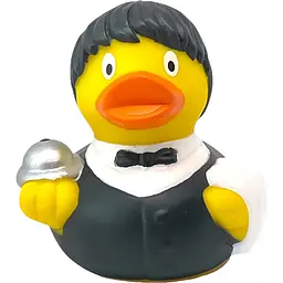 Качка FunnyDucks Офіціант (1349) - мініатюра 3