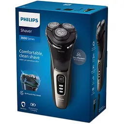 Електробритва Philips Series 3000 S3242/12, золота - мініатюра 2