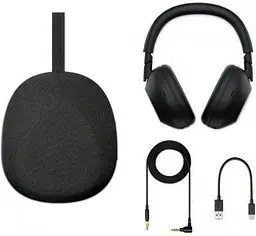 Навушники з мікрофоном Sony WH-1000XM6 Black (WH1000XM6B.CE7) - мініатюра 7