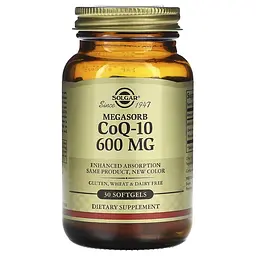 Коензим CoQ-10 600 мг - 30 софтгель