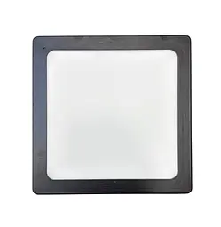Панель LED накладная BLACK LUSF SQ-18C 4000K 18W квадрат (210*210*28) 