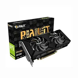 Відеокарта Palit GeForce RTX 2060 Super Dual (NE6206S018P2-1160A)
