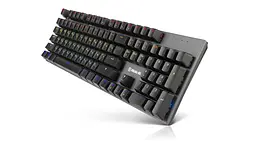 Клавіатура Real-el M 13 Сірий USB - мініатюра 3
