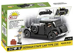 Конструктор COBI автомобіль 1:35 GERMAN STAFF CAR TYPE 230 2277 - мініатюра 5