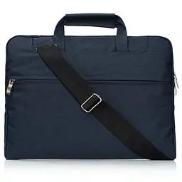 Сумка для ноутбуку Denim with Straps 13/14.2'' Navy Blue - мініатюра 3
