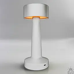 Настільна лампа сенсорна світлодіодна ESLLSE DOWN LIGHT з акумулятором 1200 mA Біла - мініатюра 3