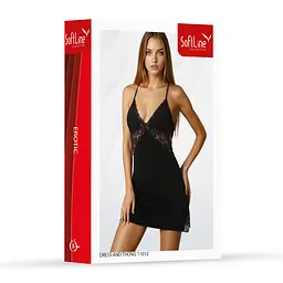 Сорочка SoftLine Collection 11012 S (чорний) - мініатюра 7