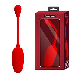 Віброкуля PRETTY LOVE KNUCKER Red, 12 vibration functions Memory function PRETTY LOVE BI-014786-2 98607 - мініатюра 2