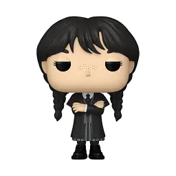 Ігрова фігурка Funko POP Венздей у чорному пальті серії Венздей вінілова - мініатюра 2