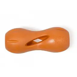 Іграшка West Paw Qwizl Large Tangerine для собак 17 см