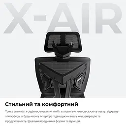 Ігрове крісло Anda Seat X-Air Pro Size XL Mesh Gray Twilight (AD-WY-01-GGSP-G01) - мініатюра 14