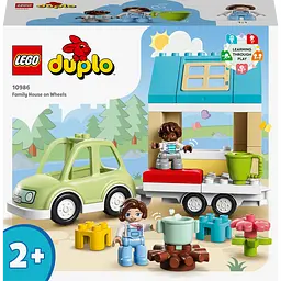 Конструктор LEGO DUPLO Town Семейный дом на колесах, 31 деталь (10986)