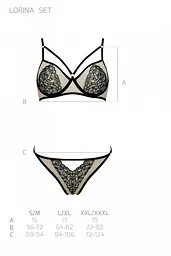 Комплект Passion LORINA SET, S/M - мініатюра 5