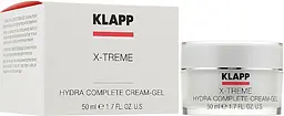 Зволожуючий крем для обличчя Klapp X-treme Hydra Complete, 50 мл - мініатюра 2