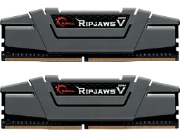 Оперативна пам'ять G.Skill 16GB (2x8GB) DDR4 3200MHz Ripjaws V Grey (F4-3200C16D-16GVGB)