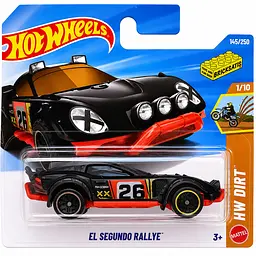 Базова машинка Hot Wheels HW Dirt El Segundo Rallye чорна (5785) JJJ97-N521